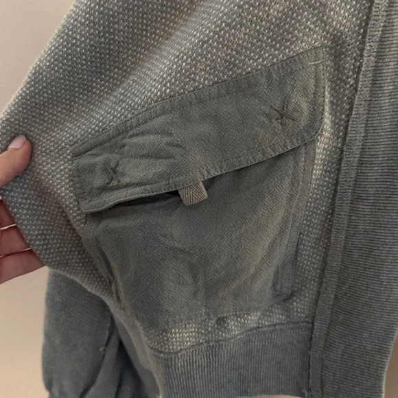 We The Free Lou Day Cardi Cardigan Sweatshirt XS NEW With Tags Heather Grey - Picture 4 of 10